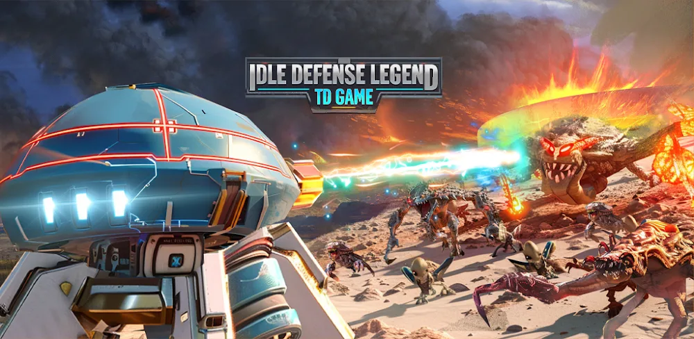 Idle Defense Legend: TD Game v1.0.20 MOD APK (Menu, Money, God Mode) Download