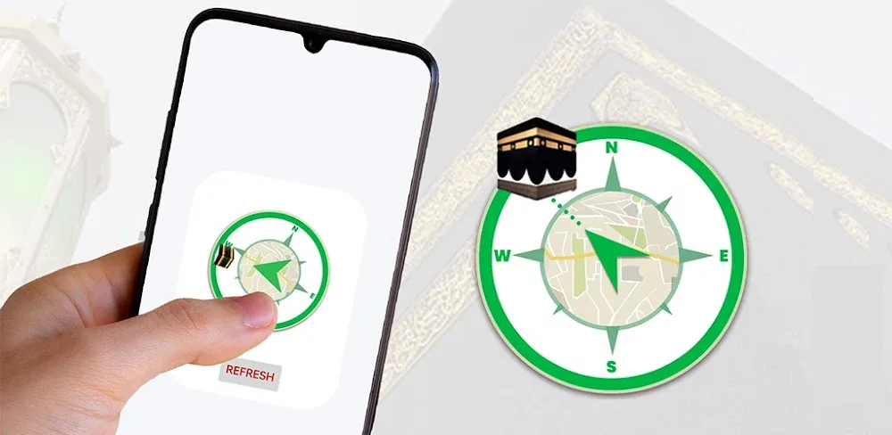 Qibla Finder v1.5.10 MOD APK (Premium Unlocked) Download