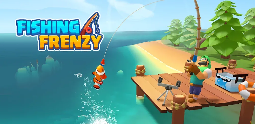 Fishing Frenzy Idle Hooked Inc v1.8.5 MOD APK Download