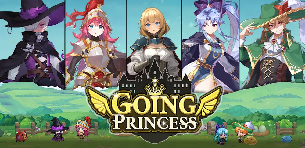 Going Princess AFK Rush v0.91 MOD APK Game Download