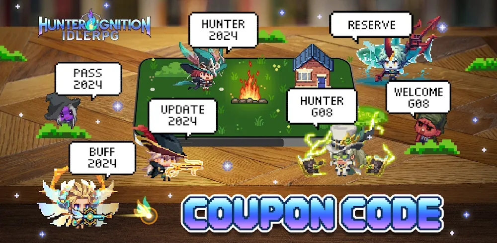 Hunter Ignition: Idle RPG v1.40.0 MOD APK Download (Menu, Damage, God Mode)