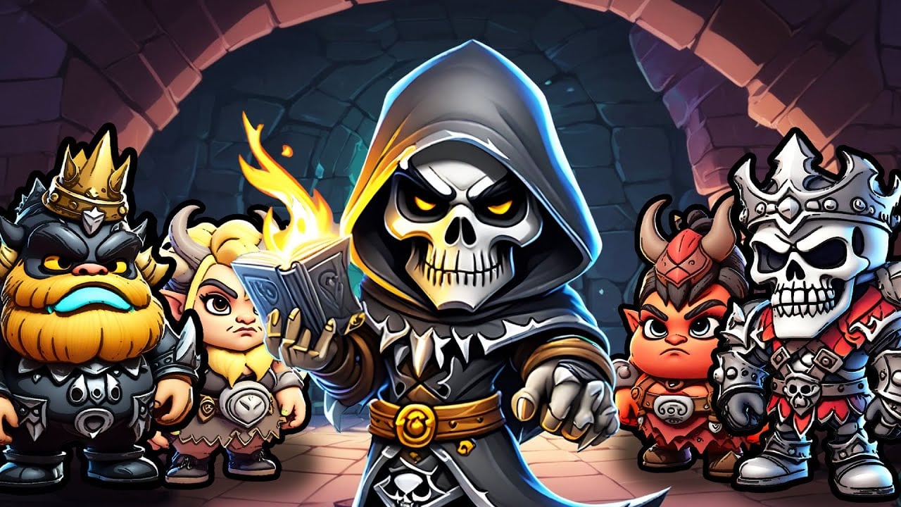Idle Hell Miner: Necro Merge v2.95 MOD APK GAME Download