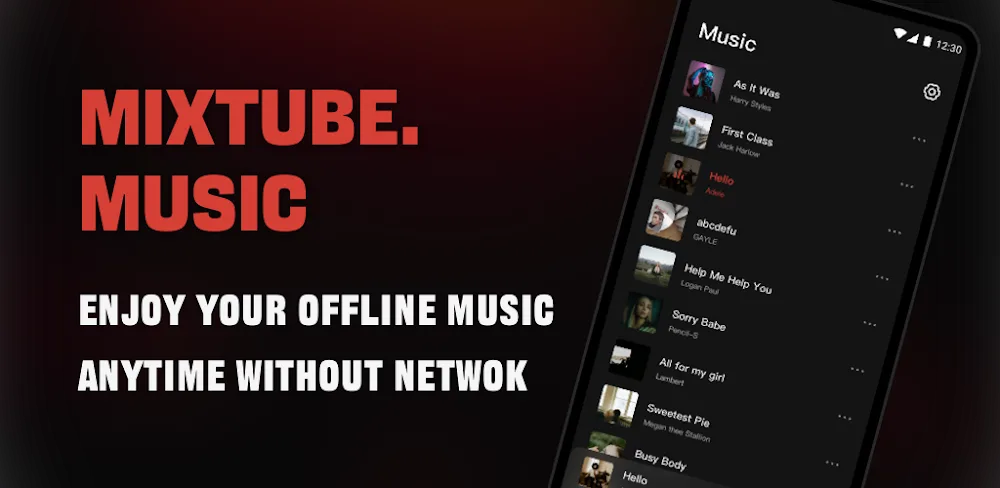 Mixtube v4.7.0 MOD APK Download (Free Music Player)