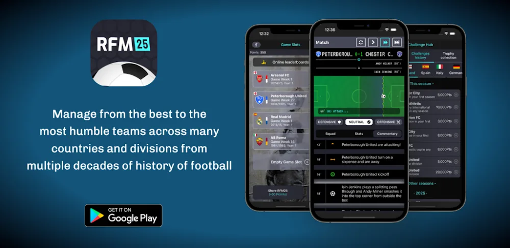 RFM25 v26.2.3 MOD APK (Football Game, Unlocked DLC)