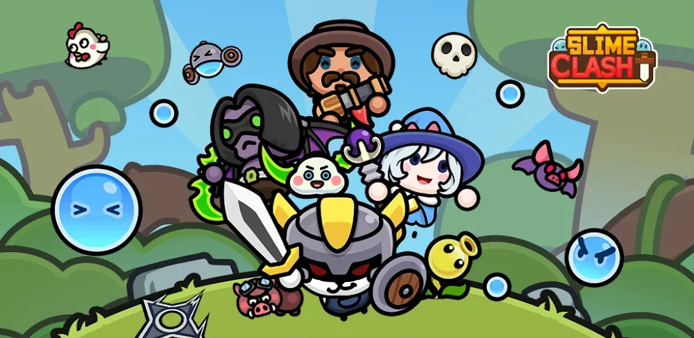Slime Clash:Roguelike Shooting v1.8 MOD APK Game Download
