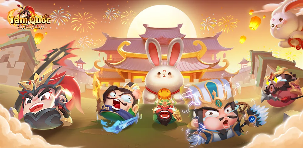 Three Kingdoms: Run Run Run v9.3.4 MOD APK Download (Menu, Weak Enemy)