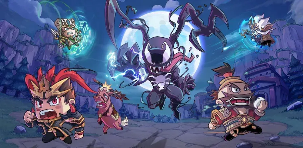 Running Three Kingdoms v8.6.1 MOD APK Weak Enemy Download