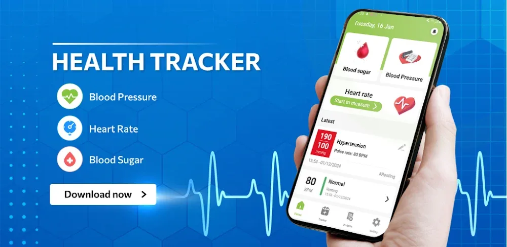 Health Tracker v1.0.52 MOD APK (Utilities) Download