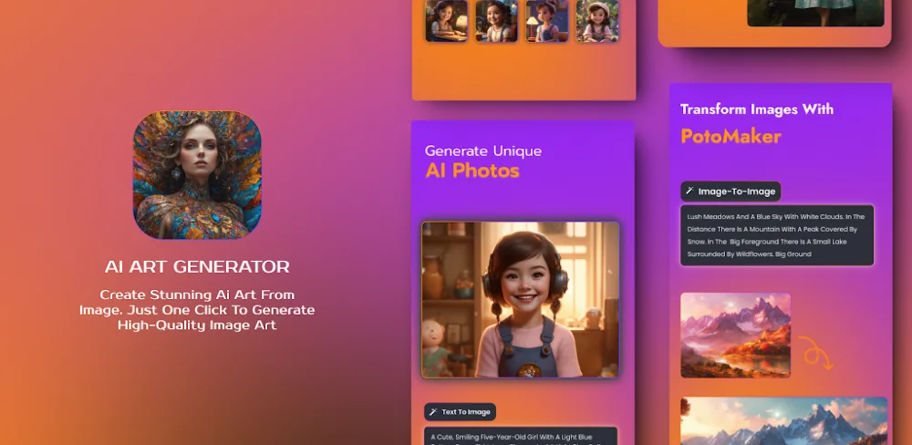 Dalle-4 AI Image Generator v1.66 MOD APK Download (Premium Unlocked Utility)