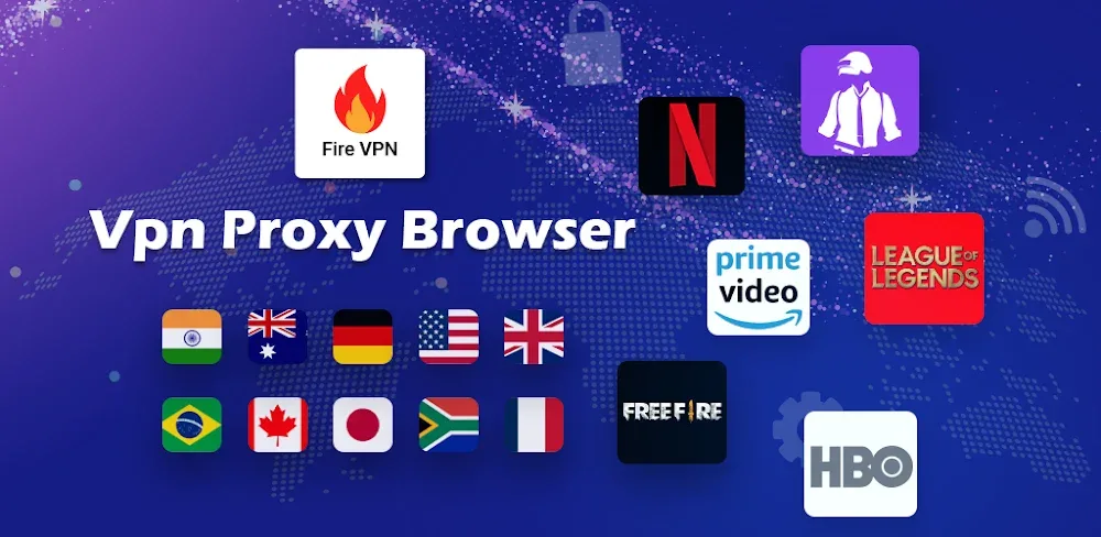 Fire VPN v63.10.9 MOD Premium APK Download
