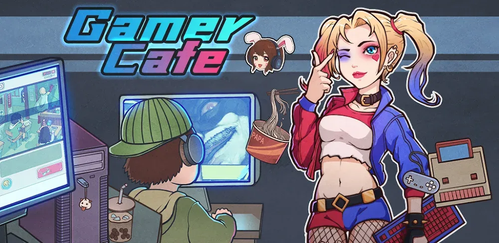 Gamer Cafe v1.2.3 MOD APK Game Download