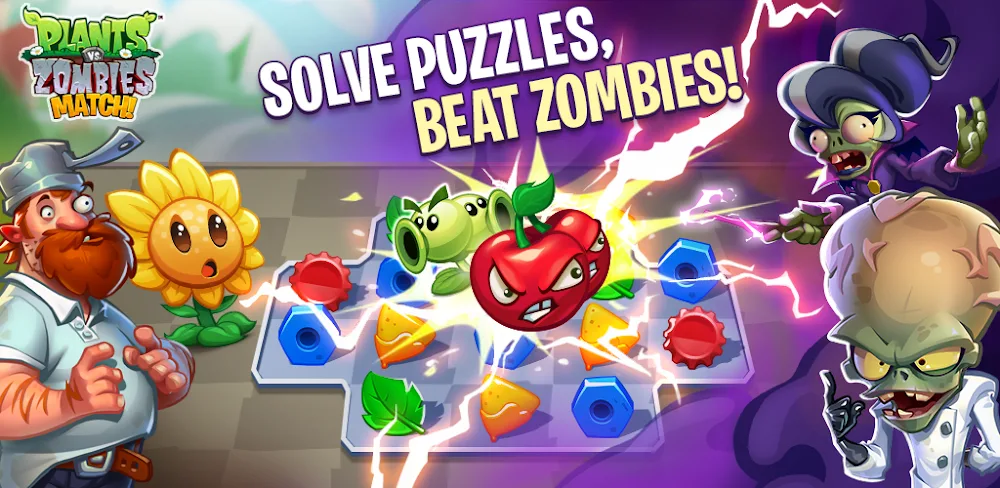 Plants vs. Zombies: Match 1.0.0.6955686 MOD APK Game Download