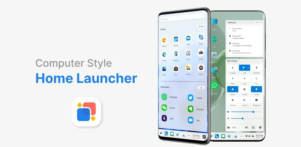 Win 12 Launcher v11.0 MOD APK Download (Premium Unlocked)