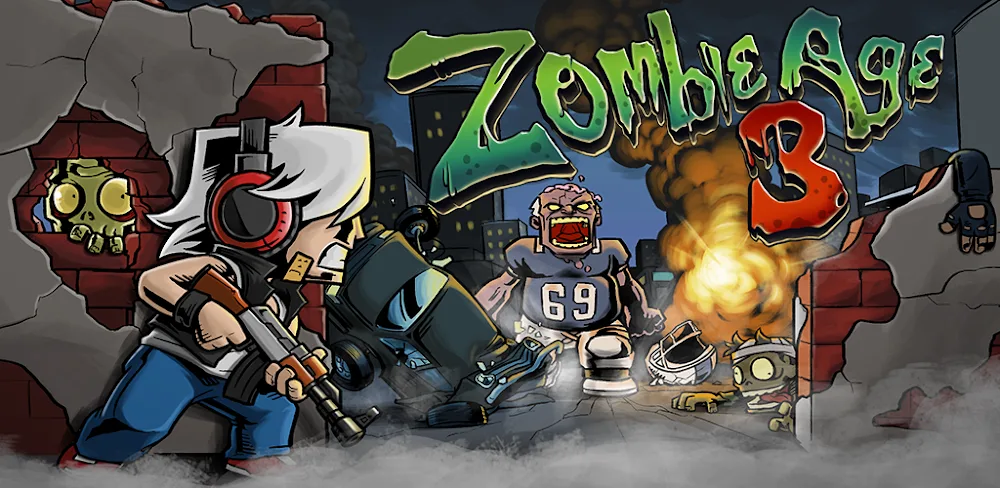 Zombie Age 3 Premium MOD APK v1.3.7 Full, Unlimited Money