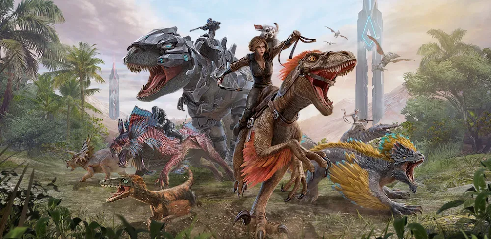 ARK: Ultimate Mobile Edition v1.0 MOD APK (Survival Game Unlocked DLC) Download
