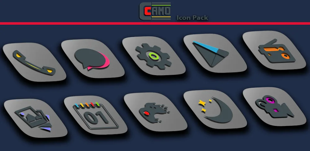 Camo Light Icon Pack MOD APK v1.7.3 APK Download