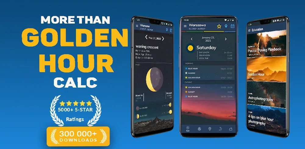 Golden Hour Sunset Photography v7.5.5 MOD APK (Premium Unlocked) Download