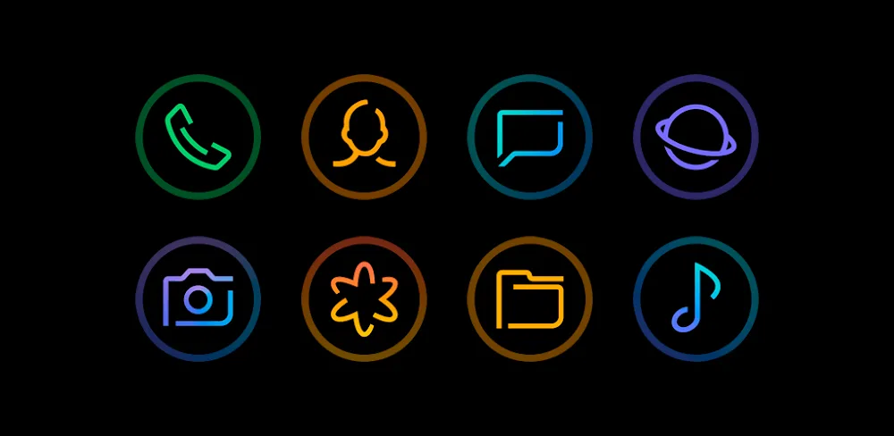 Horux - Icon Pack (Round) 8.7 MOD APK Download