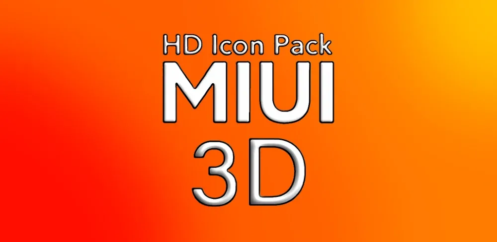 MIUl 3D - Icon Pack v9.4 MOD APK Download Utility Apps