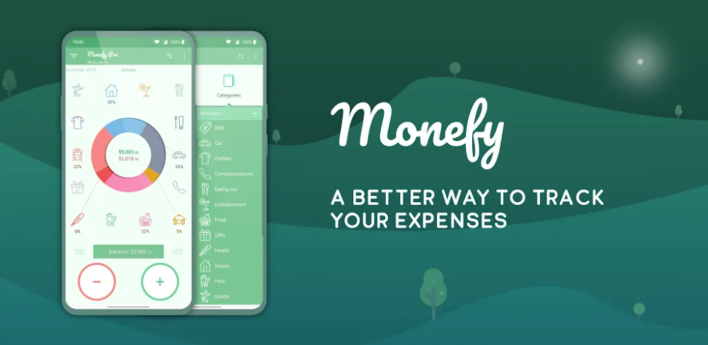 Monefy v1.22.8 MOD APK Download (Budget & Expenses Premium Unlocked)