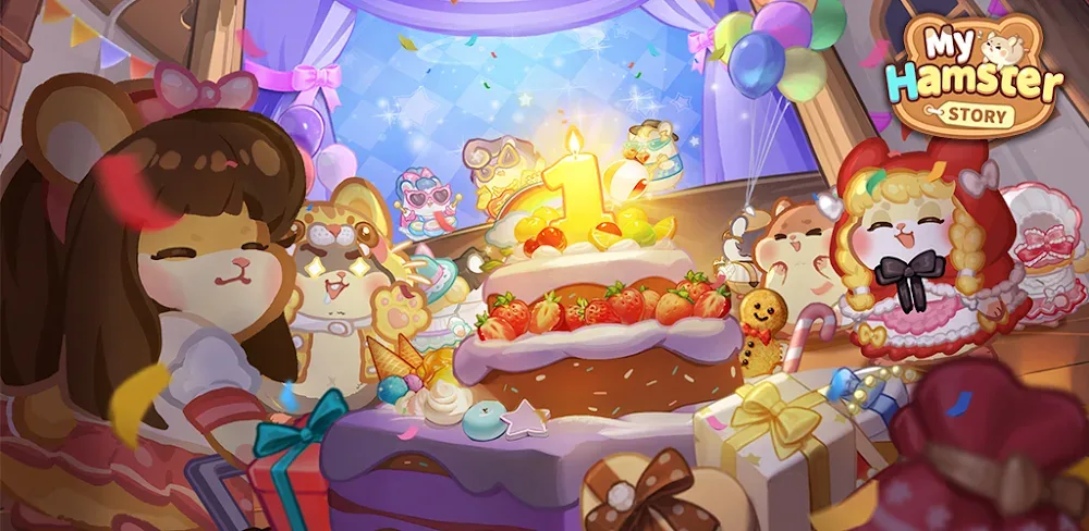 My Hamster Story v8.0.0 MOD APK (Game) - Menu, Gem Always Increase