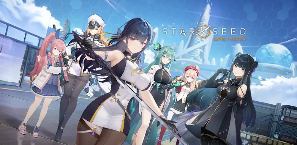 STARSEED: Asnia Trigger 7.7 MOD APK Download (Damage & Defense Multiplier)