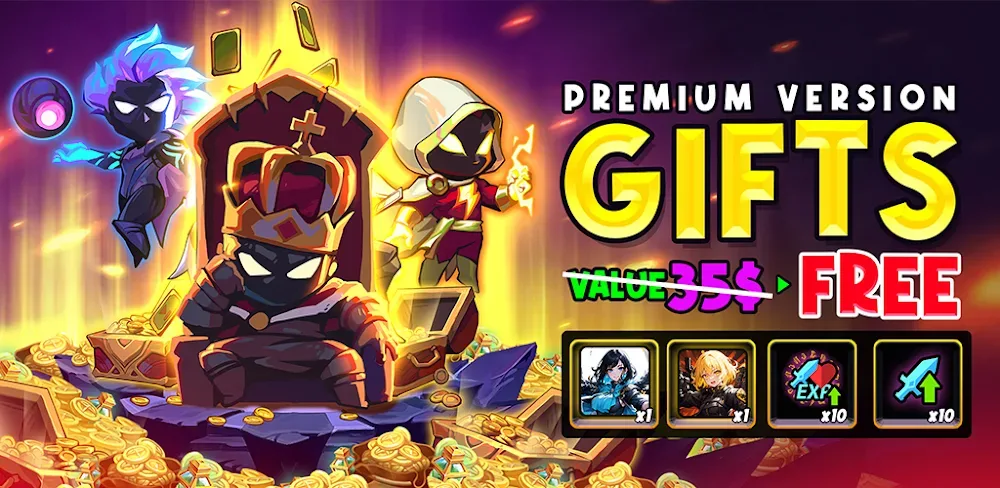 Stickman Survival: Supreme RPG v1.1.107 MOD APK Full Game Download