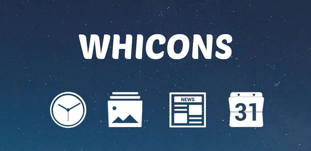 Whicons White Icon Pack v25.0.51 MOD APK Download