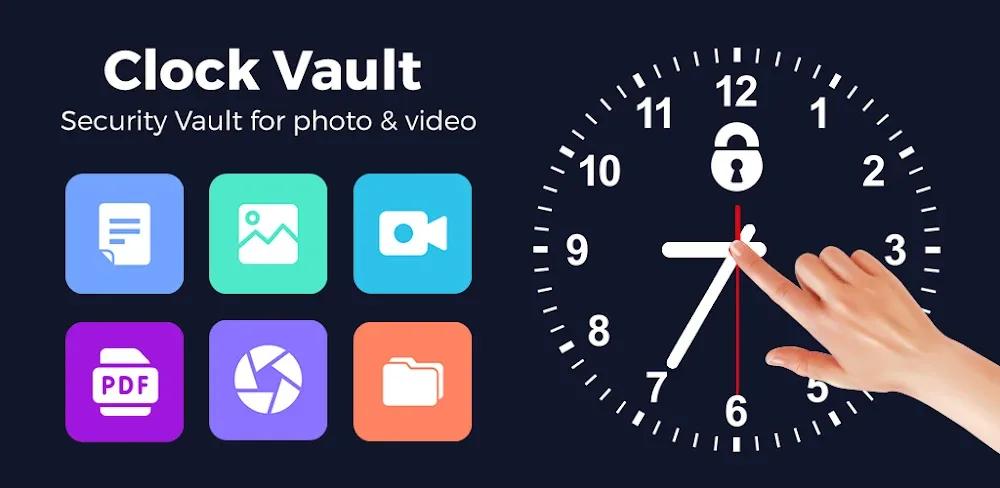 Clock Vault - Secret Folder v4.6.6 MOD APK Download Premium Unlocked