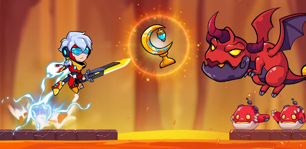 Hero X v0.5.4 MOD APK (God Mode, One Hit) Download