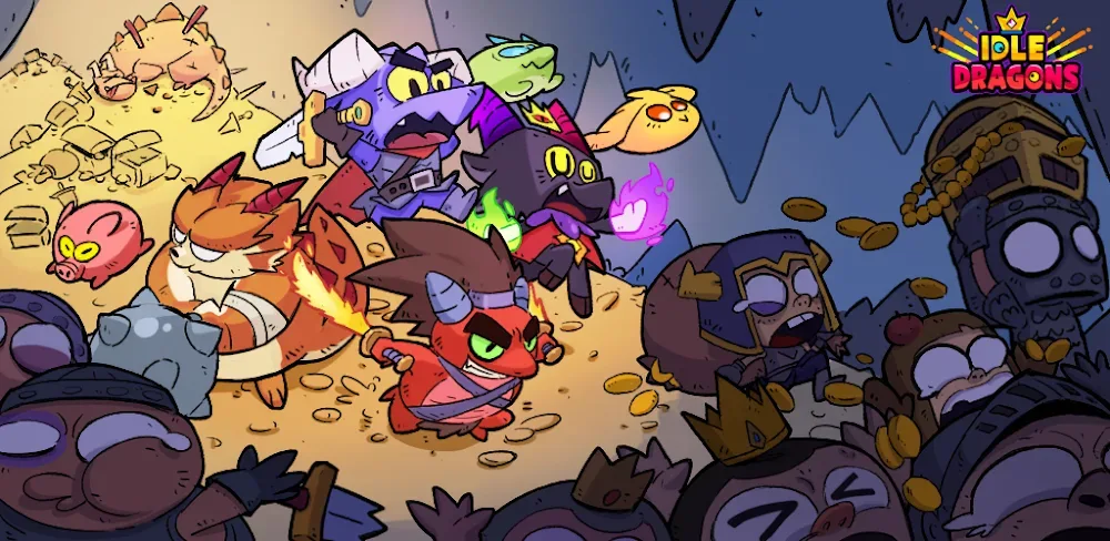 Idle Dragons v1.1.1 MOD APK Download (Idle RPG Game)