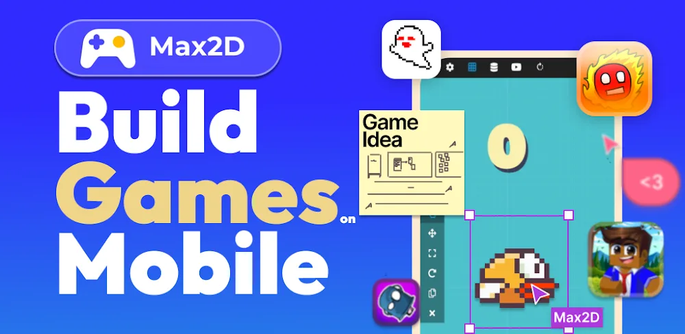 Max2D Game Maker v2026.01.29 MOD APK Utilities Download