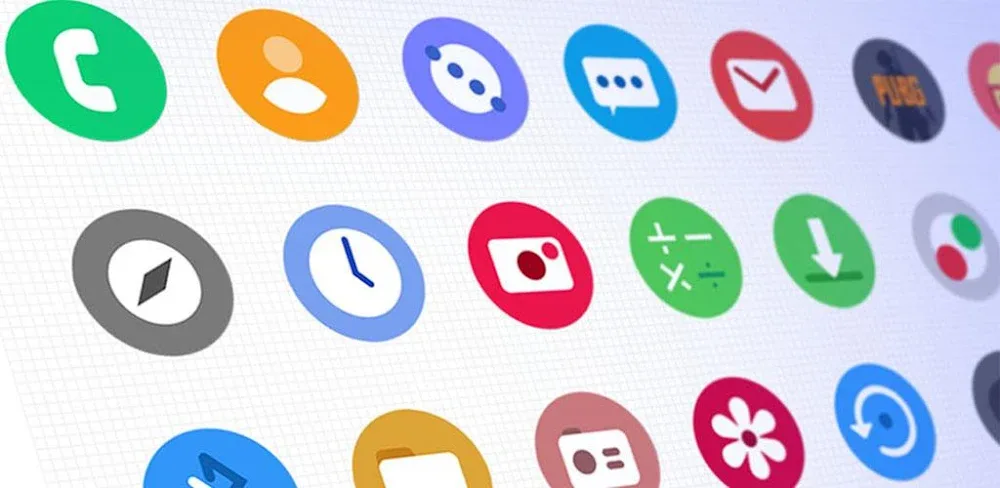 OneUI Circle Icon Pack MOD v6.8 APK Download