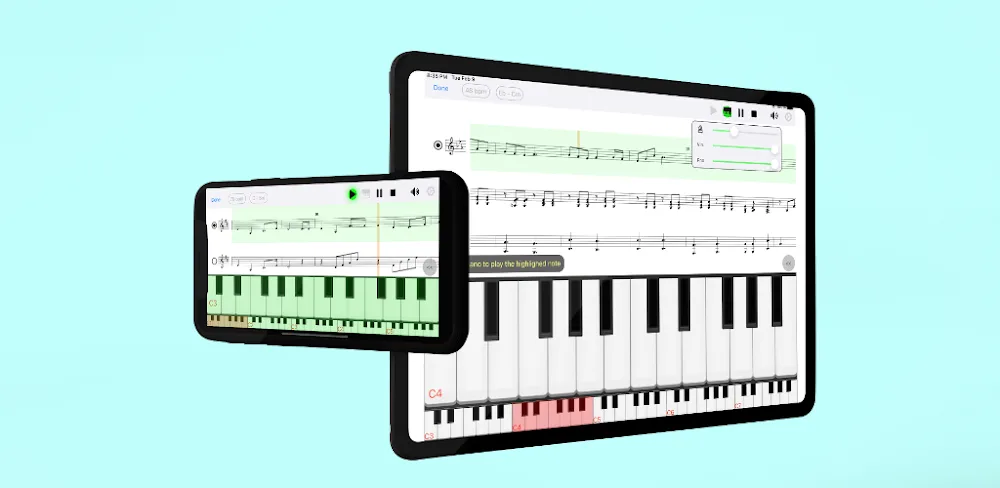 Piano eTutor v6.8.1 MOD APK Download (Premium Unlocked)