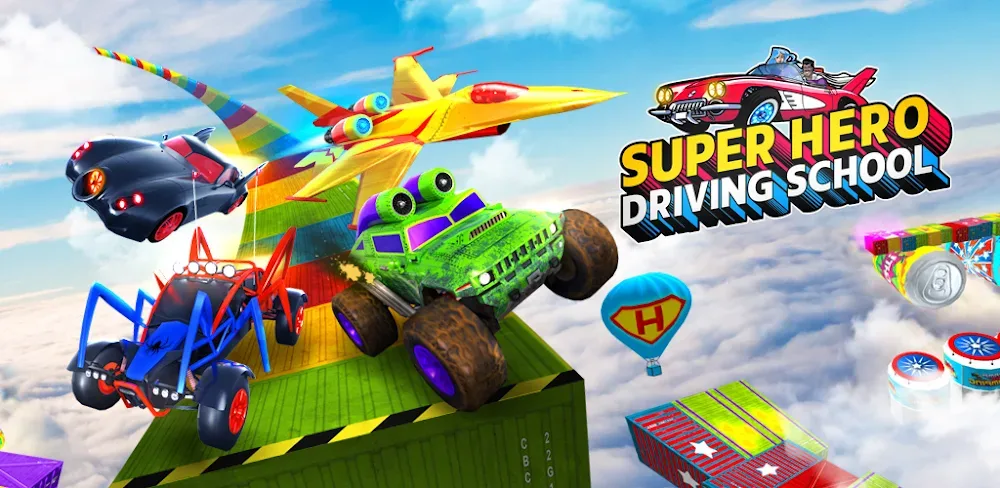 Super Hero Driving School v0.11.0 MOD APK Game Download