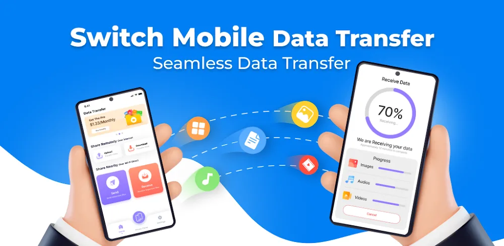 Smart Data Transfer v7.9 MOD APK (Premium Unlocked)