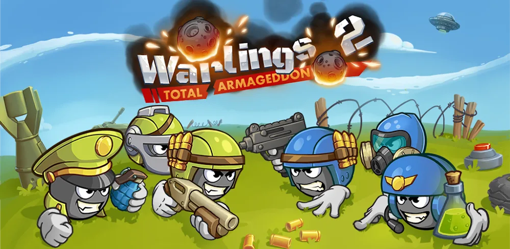 Warlings 2: Total Armageddon v4.1.0 MOD APK Game Download