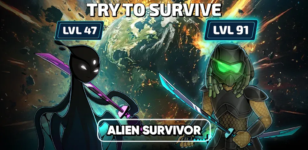 Alien Survivor: Survival Arena v1.42.0 MOD APK Game Download