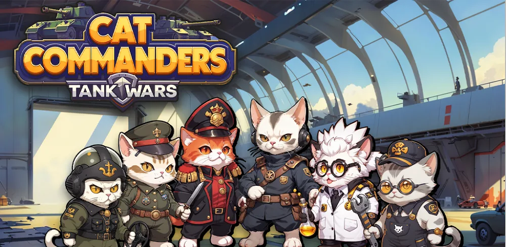Cat Commanders: Tank Wars v1.0.1 MOD APK Game Download