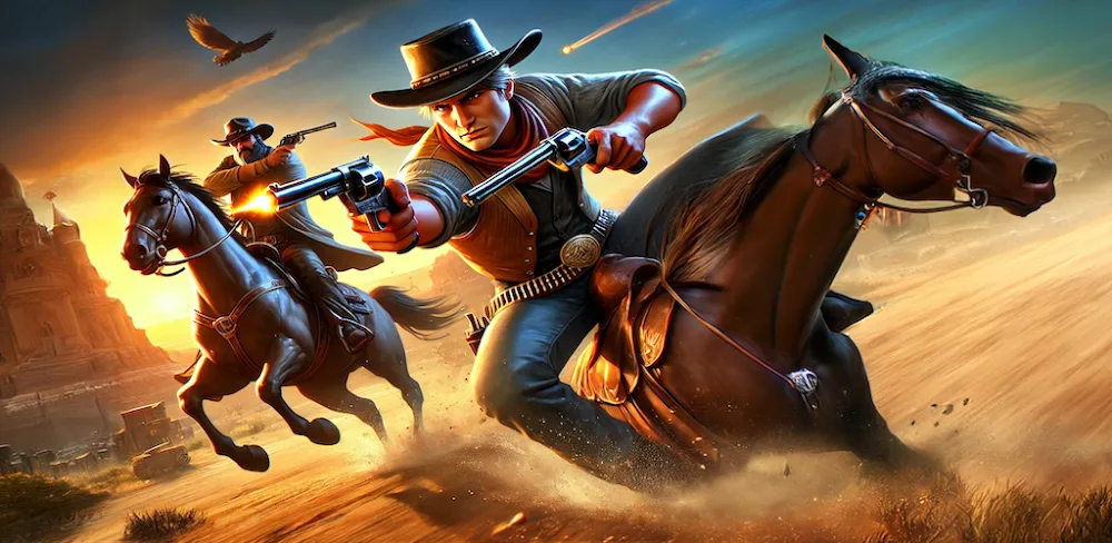 Cowboy Survival Horse Shooting v1.5 MOD APK MOD Menu Download