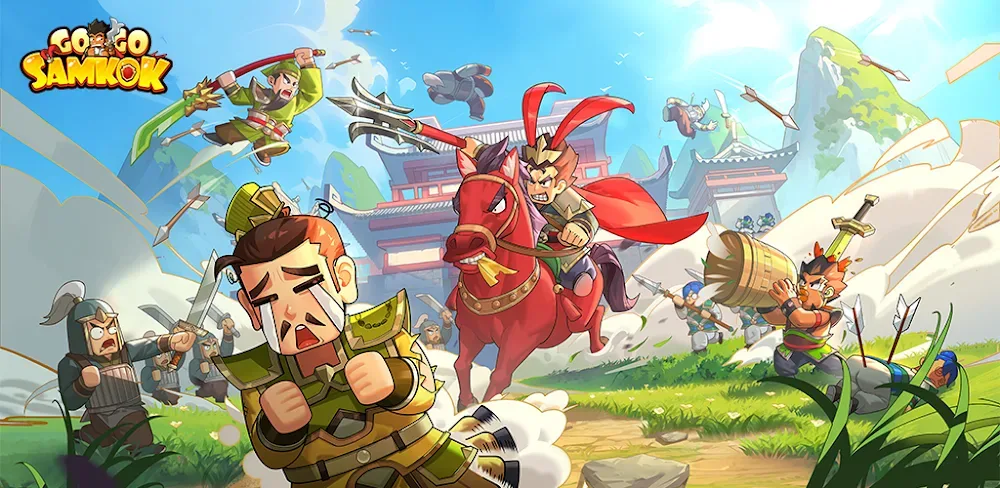 Go Go Samkok v2.1.355 MOD APK Download (Menu, Damage & Defense Multiplier)