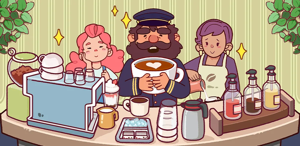 Good Coffee, Great Coffee v1.14.1 MOD APK Download (MOD, Unlimited Money) Game