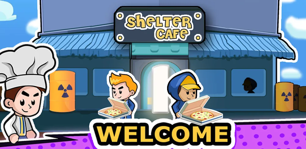 Idle Food Shelter Cafe Tycoon v1.0 MOD APK Game Download