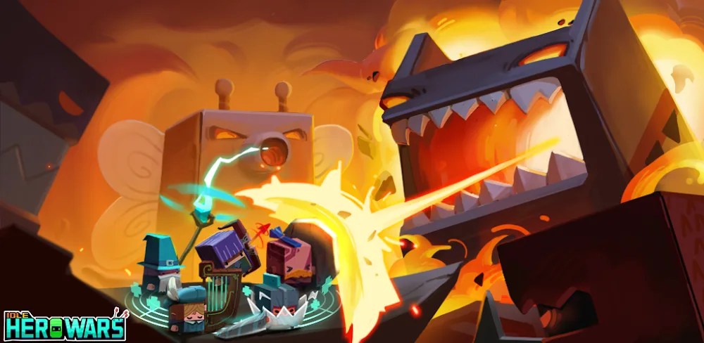 Idle Hero Wars v3.0.1.0 MOD APK (Menu, Dumb Enemy) Download