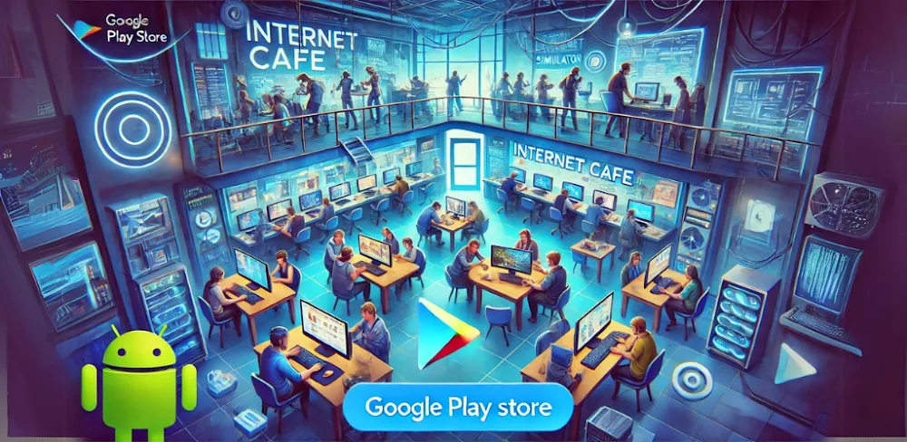 My Internet Cafe Simulator v1.4 MOD APK Game Download