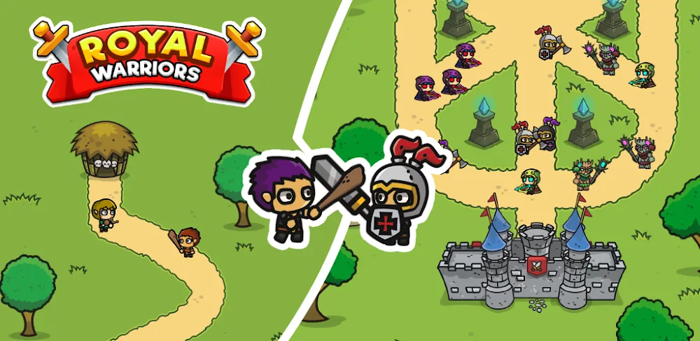 Royal Warriors: Art of War TD v13 MOD APK Download - Tower Defense Game