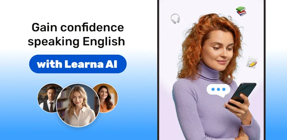 Learna AI v2.2.8 MOD APK Download (Premium Unlocked English Learning)