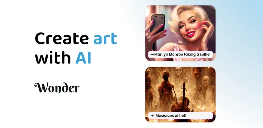 Wonder AI Art Generator v5.1.7 MOD APK Premium Unlocked Download