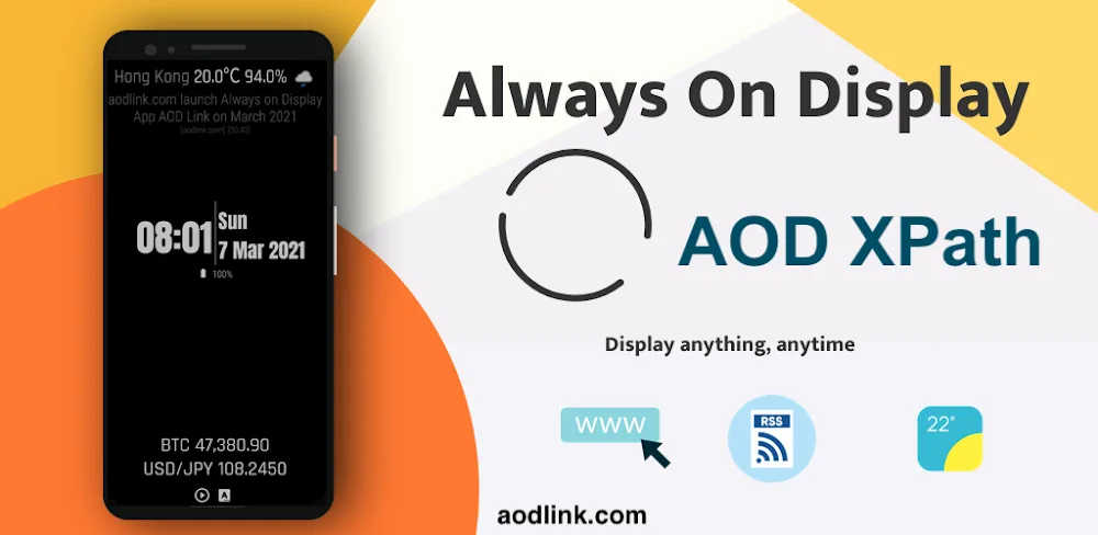Always on Display XPath v2.22.2 MOD APK Download (Utilities App)