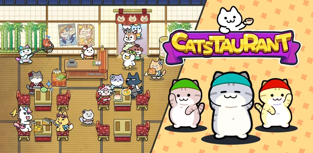 Catstaurant : Cat Chefs v1.3.2 MOD APK Game Download
